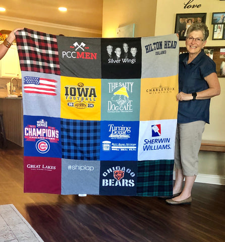 Tiffany A.'s Memory Quilt to Remember Her Father