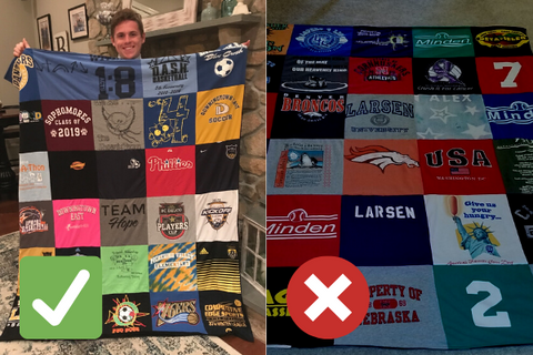 t-shirt quilt photo