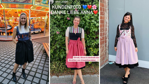 mein herzblut dirndl von Christina Kronawitter Kundenfotos Erfolgreiche Frauen