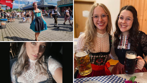 Customer photos of my heart’s blood dirndl blouses