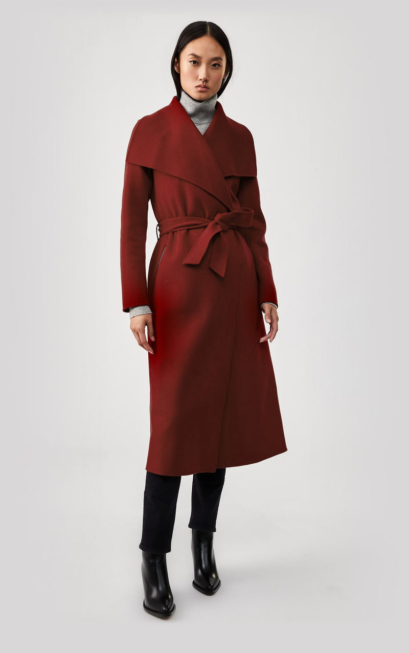 mackage double face wool coat