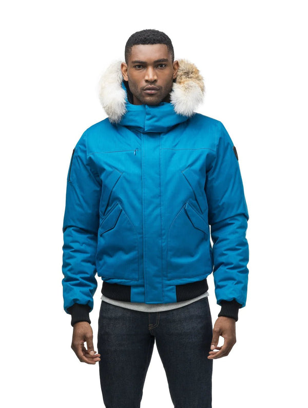 Men's Everest Bomber Jacket in Ocean Blue