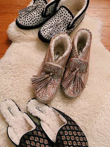 Holiday 2019 Shearling Slippers