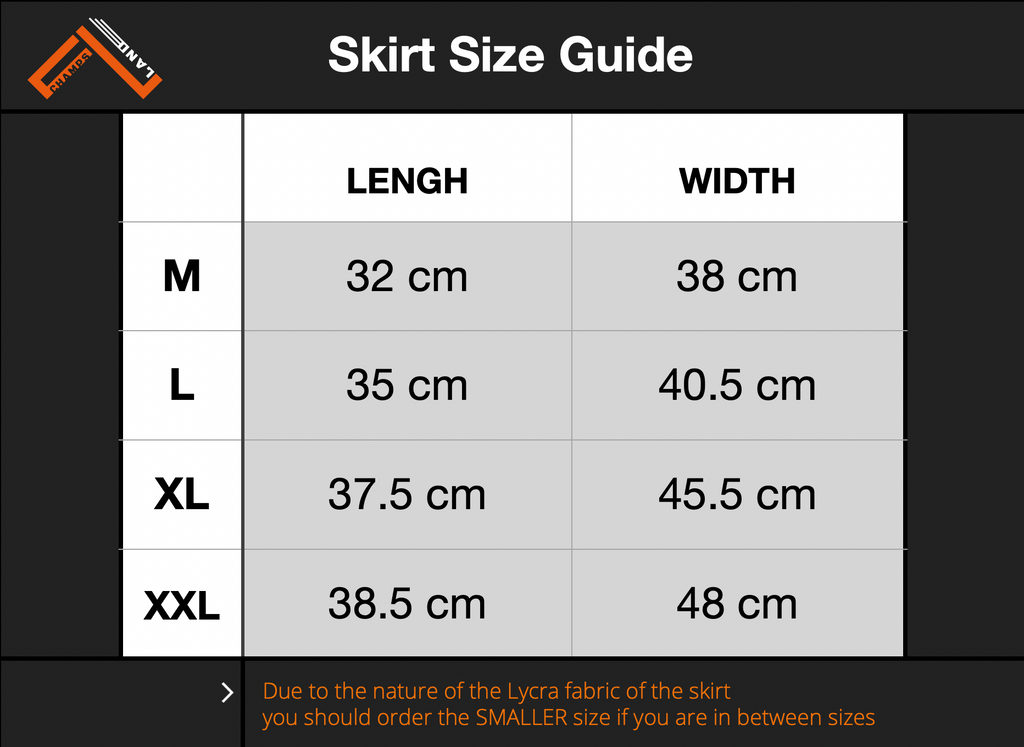 skirt size guide