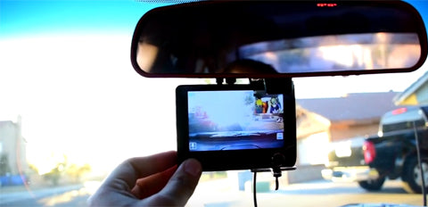 front and rear dash cam