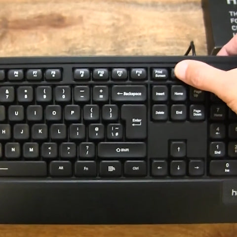 Ergonomic RGB Keyboard with LED Light