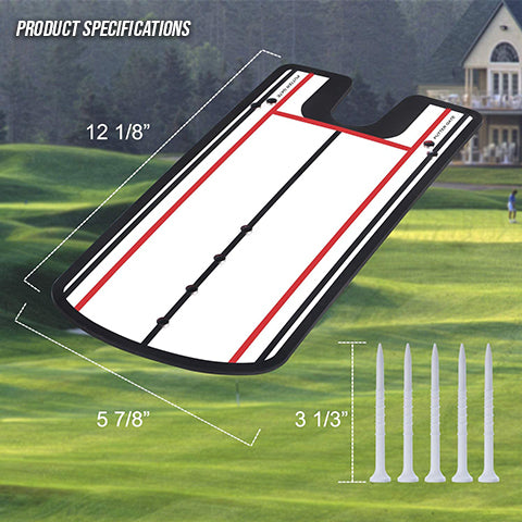 Specifications of Golf Putting Alignment Mirror