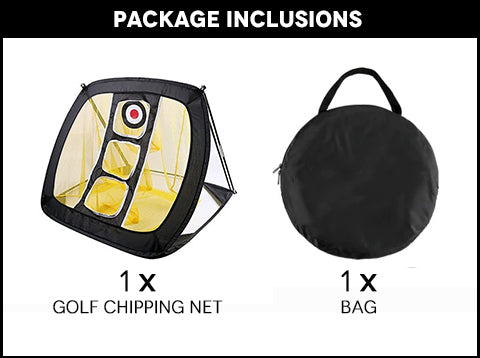 Golf Chipping Net Package Inclusions