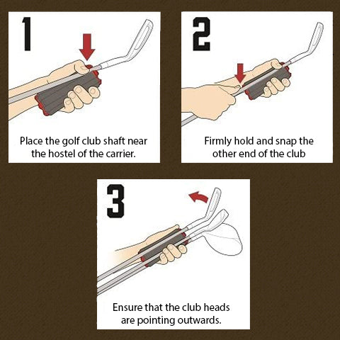 How to Use Golf Club Carrier