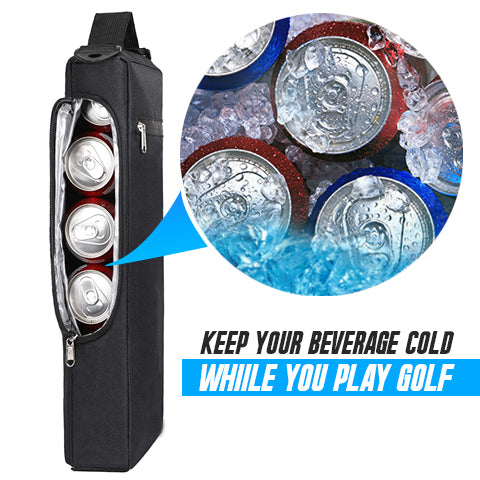 Convenient, keep your beverage cold while playing golf