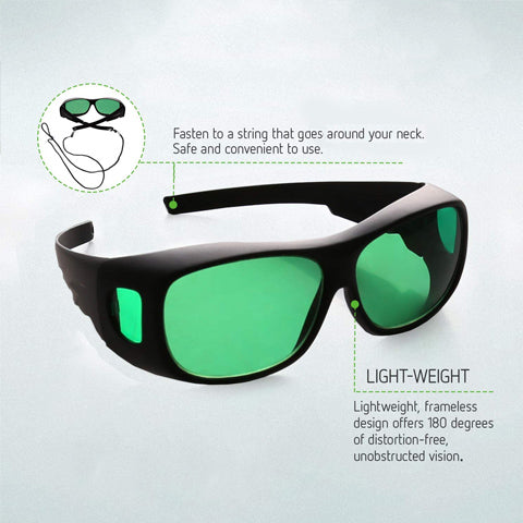 Lightweight Grow Room Glasses