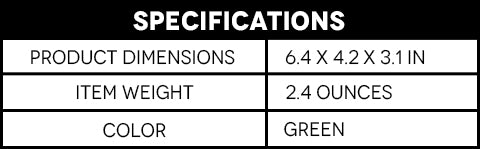 Grow Room Glasses Specifications