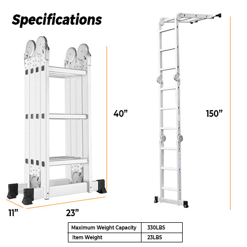 Specifications of Multipurpose Ladder