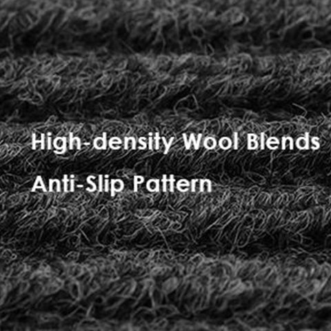 Made of high-density blended wool