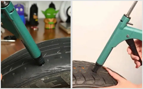 BestCarGurus  Tire Puncture Tool With Mushroom Plugs ~ bestcargurus