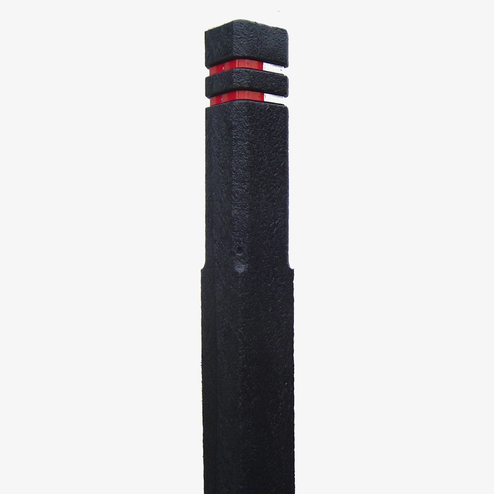 Manticore Lumber square black recycled plastic bollard