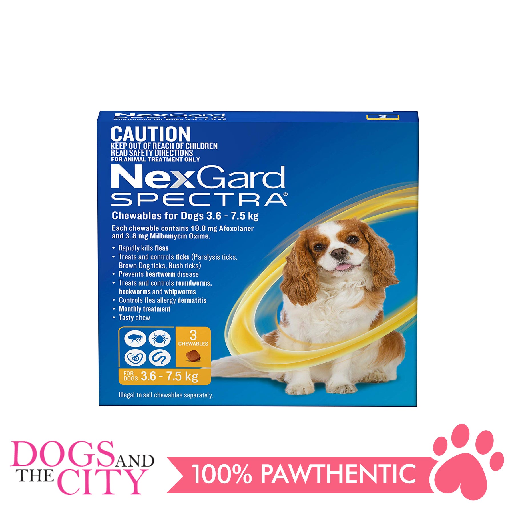 Nexgard Spectra For Dogs NexGard Spectra Heartworm Chewable