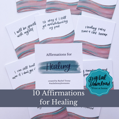 Affirmations for Trusting Yourself Mini Print – Rachel Tenny