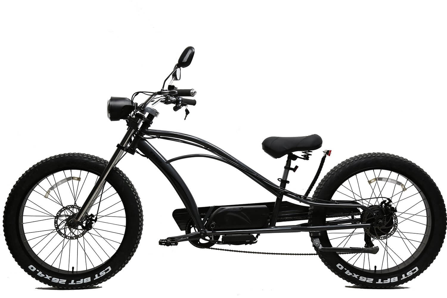 fat tire beach cruiser electric bike