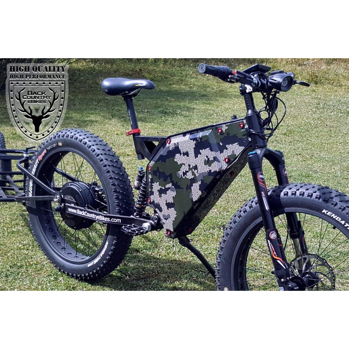 Fat Tire Hunting Electric Mountain Bike 