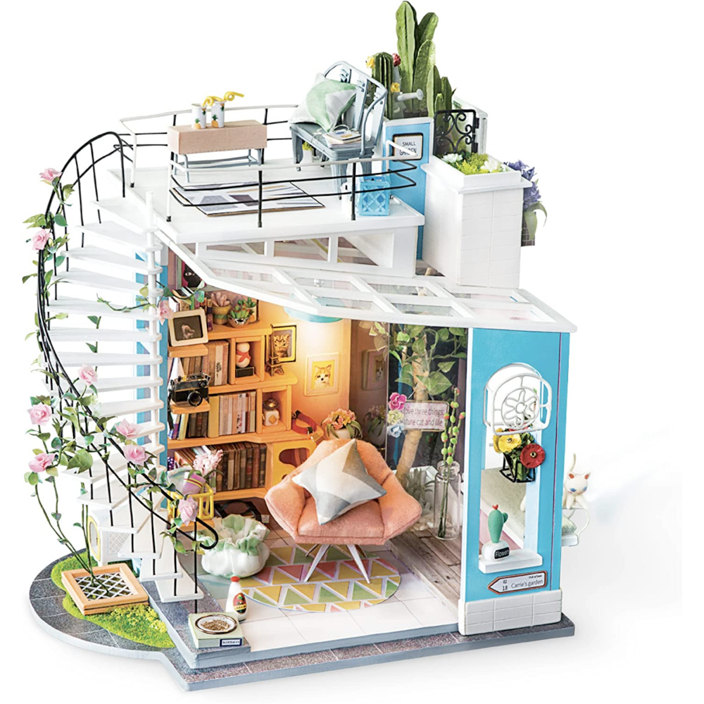 Cathy's Flower House DIY Miniature Dollhouse Kit – Off the Wagon Shop