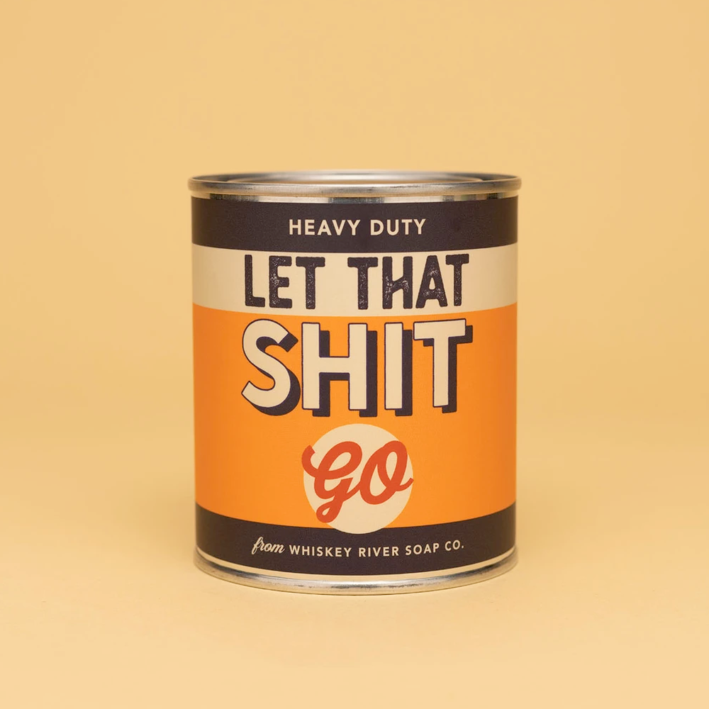 Let that Shit Go Paint Can Candle