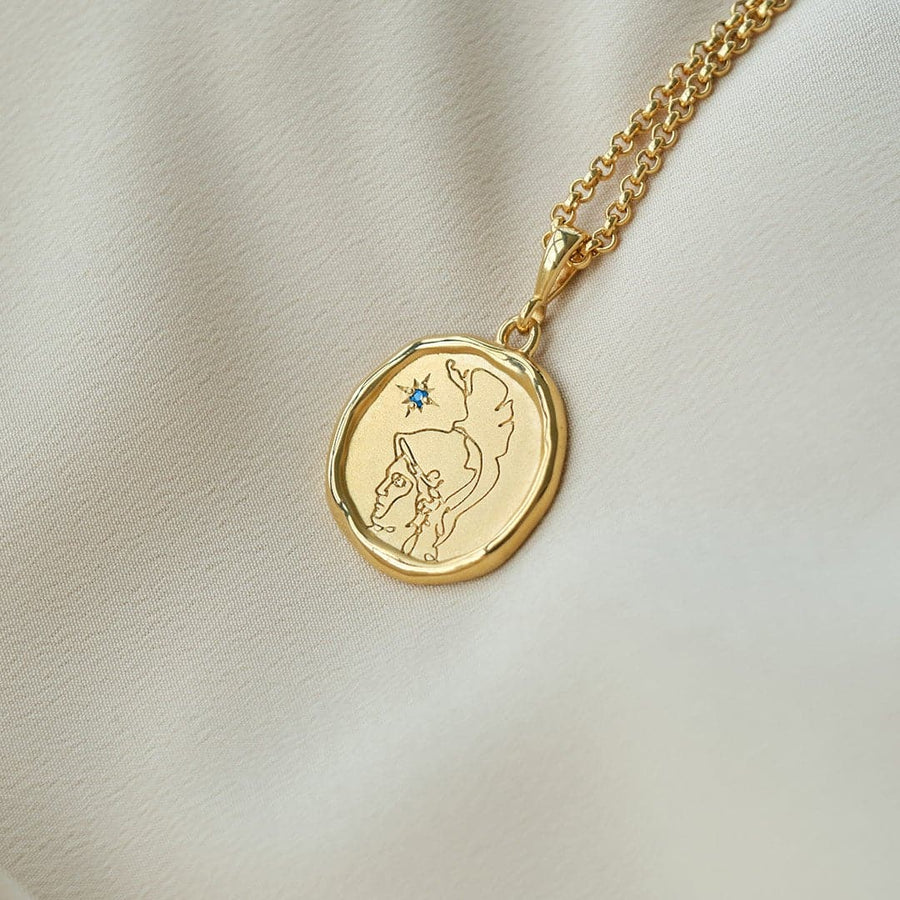 athena goddess necklace