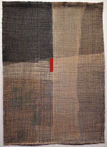 Patricia Kelly, Red Fragment, textile art