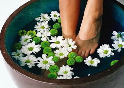 Relax and relieve swelling! Foot bath with footbath to relieve fatigue ♪