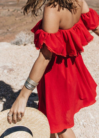 Be more fashionable than anyone else this summer! Midsummer coordination is good with [+ red]