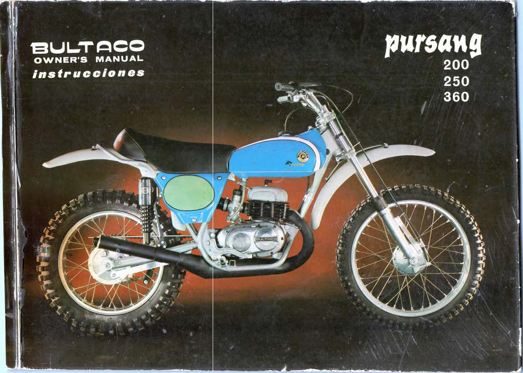 1969 bultaco pursang 250