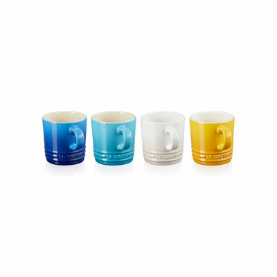 Le Creuset The Botanique Collection Set Of 4 Espresso Mugs