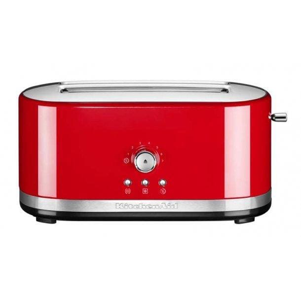 KitchenAid Manual Control 4 Slot Long Slot Toaster Red (DISC) – Art of Cookshop
