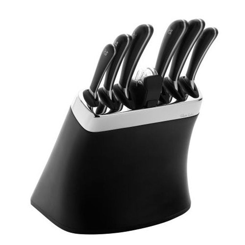 Smeg 7-Piece Knife Block Set ,Black