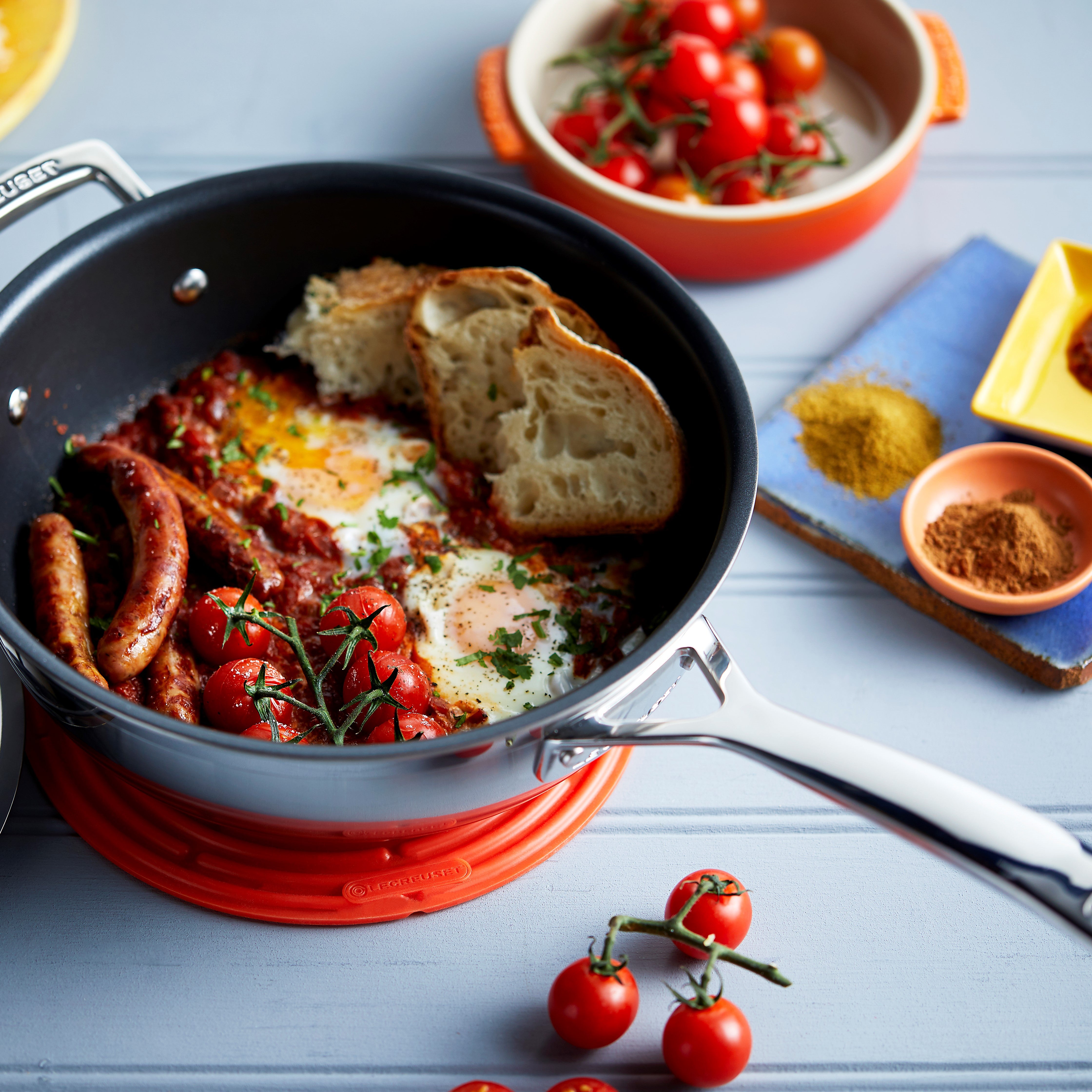 Breakfast in a Pan  Le Creuset Recipes