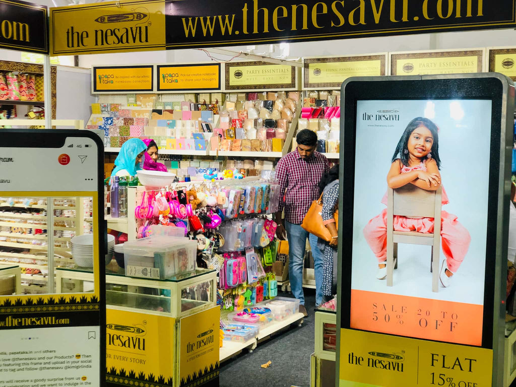 Nesavu-The-Nesavu-Coimbatore-Shopping-Festival-Exhibition-Pop-Up-Show-Kimi-Girl-Coddisia-Trade-Fair-complex-Coimbatore-PSR-Silks-Salem-Karur-Papa-Taka-Brand-Erode-Hand-Bags-Pattupavadai-kids-wear-jewellery-accessories-earrings