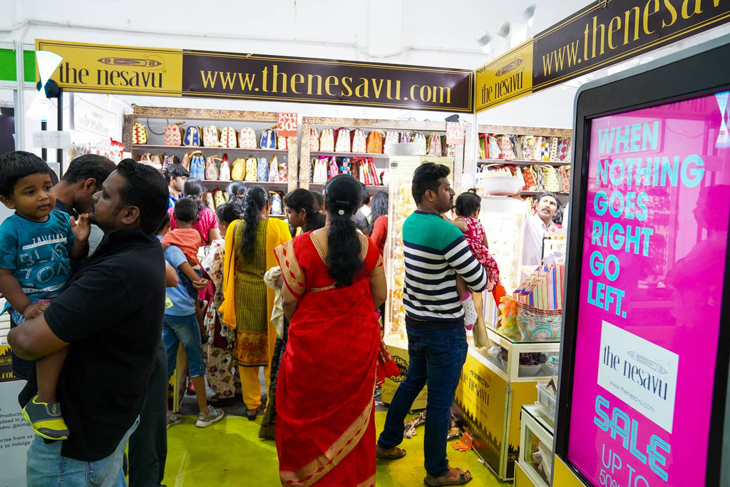 Nesavu-The-Nesavu-Coimbatore-Shopping-Festival-Exhibition-Pop-Up-Show-Kimi-Girl-Coddisia-Trade-Fair-complex-Coimbatore-PSR-Silks-Salem-Karur-Papa-Taka-Brand-Erode-Hand-Bags-Pattupavadai-kids-wear-jewellery-accessories-earrings