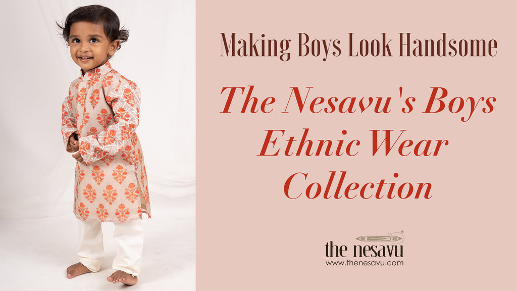 The Nesavu's top and best Boys  Ethnic Wear Collection in coimbatore, salem , tirupur, india