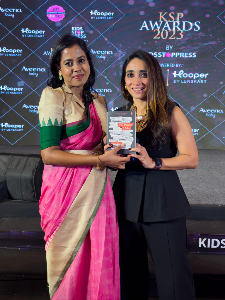 Mansi Zaveri and the dynamic Kidsstoppress team Along With The Nesavu Best Indian Festive Wear Online Shopping Brand in India Co Founder Uma Balajee
