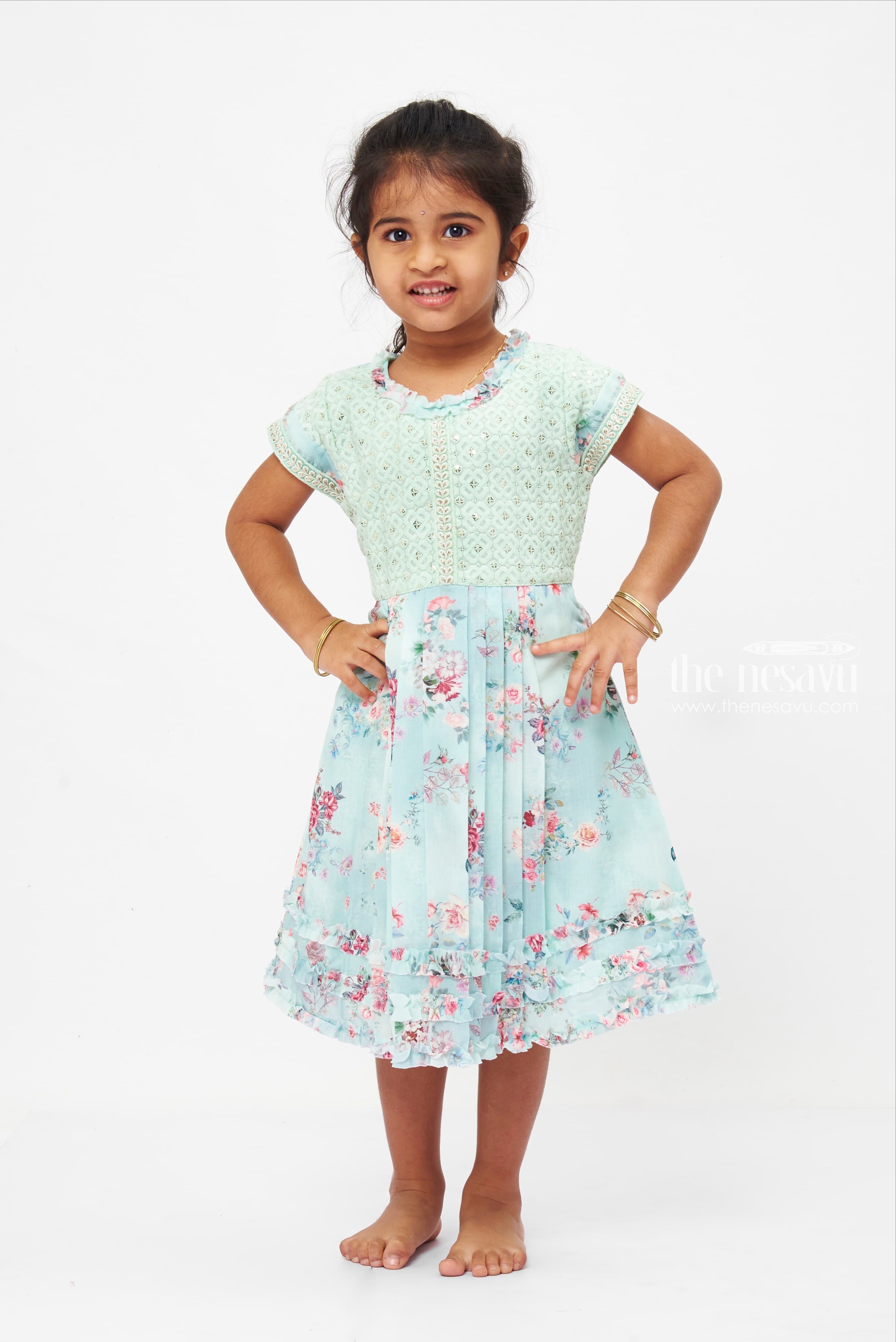 Beautiful Cotton Frocks for Children | Trendy Designs for Every Occasion |  The Nesavu – The Nesavu