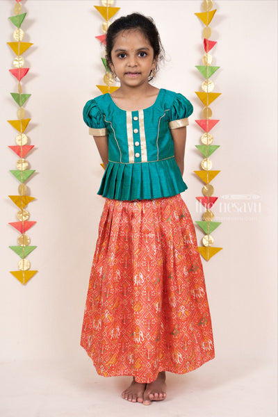 The Nesavu online designer ethnic kidswear and everyday apparel