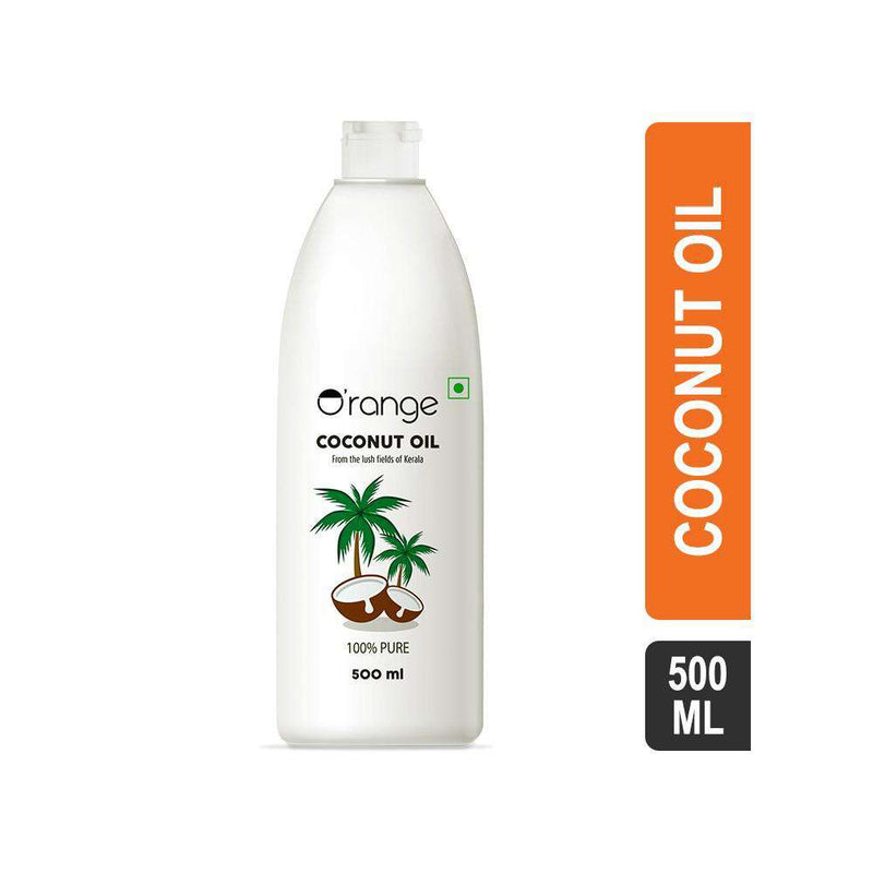 O Range Coconut Oil Bottle Orange Something