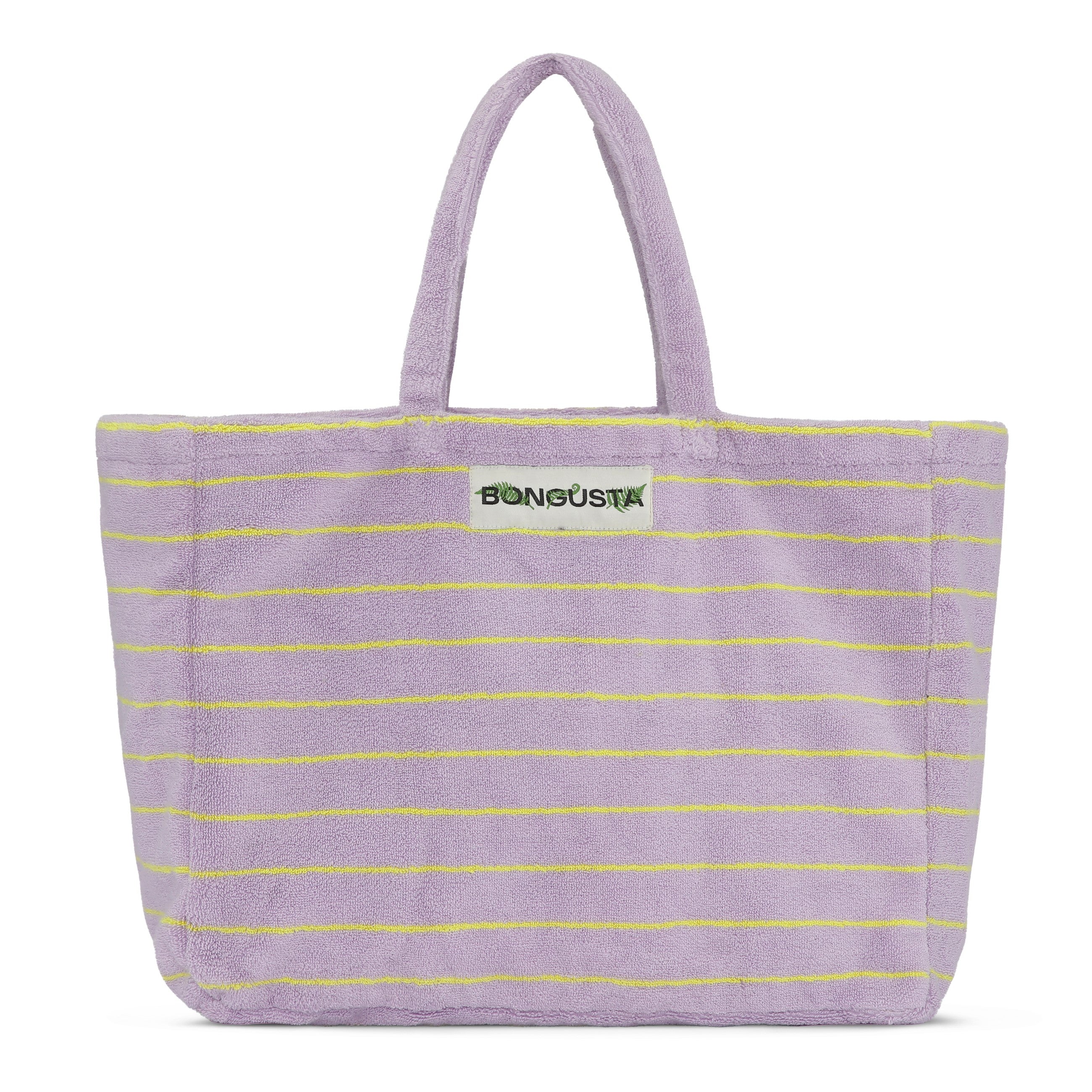 Bongusta Naram Weekendtaske Lilac & Neon Yellow