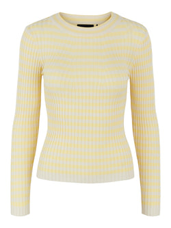 Crista Strik Pale Banana Stripes - Pieces | Me Eliza