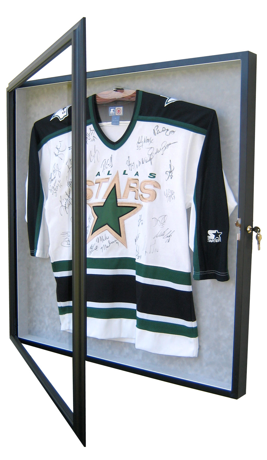 hockey jersey display case