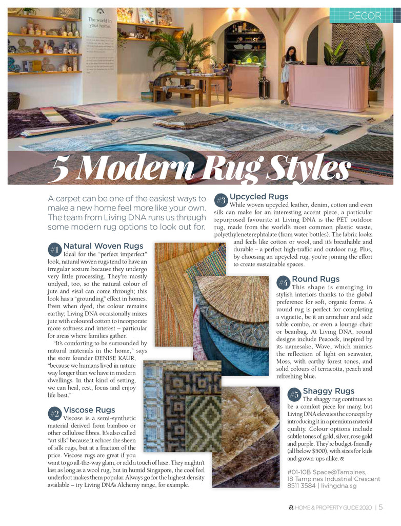 MODERN RUG STYLES