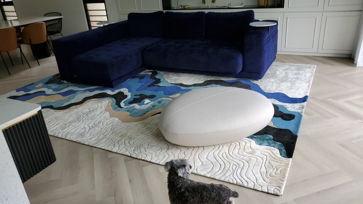 custom round rugs