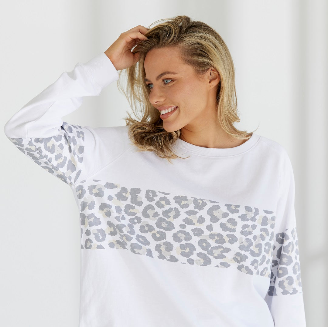 Jovie the Label Sahara Sweater - White