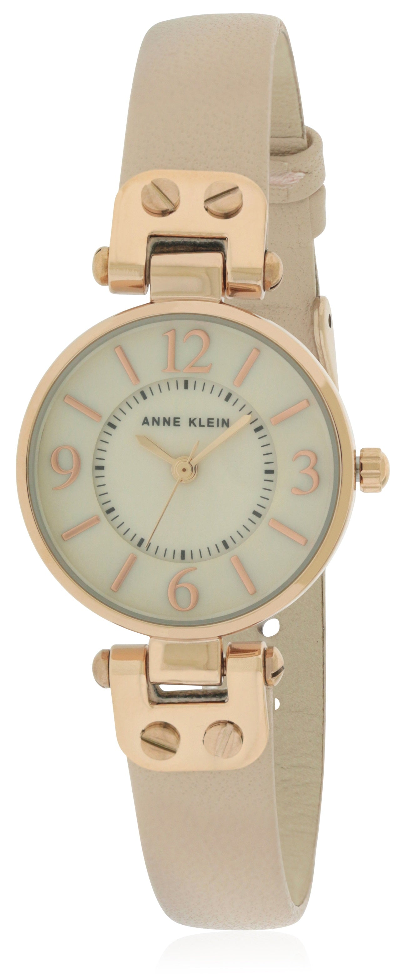 Anne Klein Leather Ladies Watch