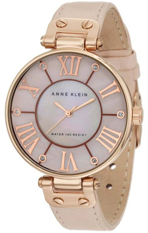 Anne Klein Leather Ladies Watch